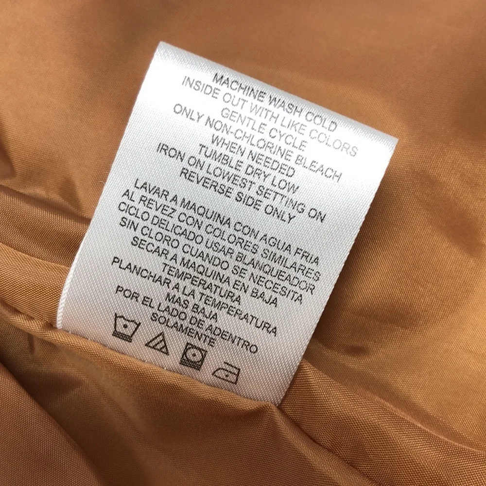 Copper Key Brown Puffer Vest Girls Size Medium